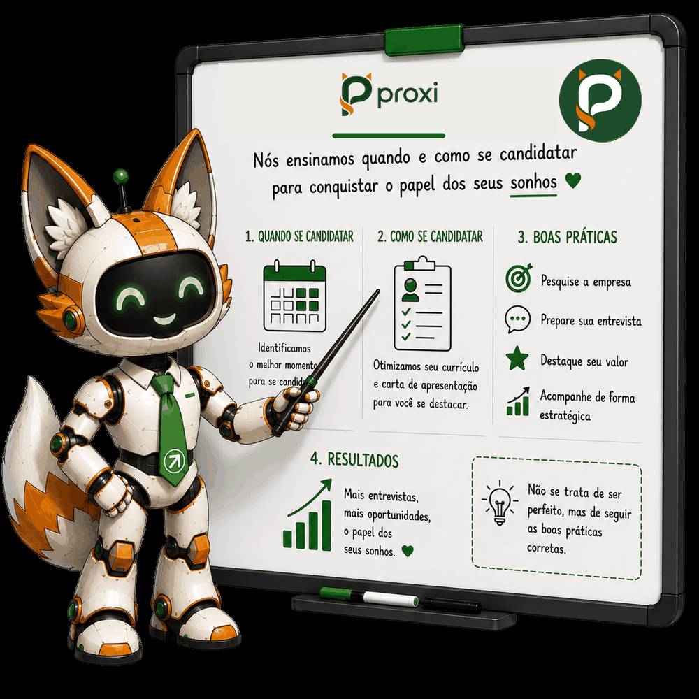 A Proxi mostra quando e como se candidatar para conquistar a vaga que você quer